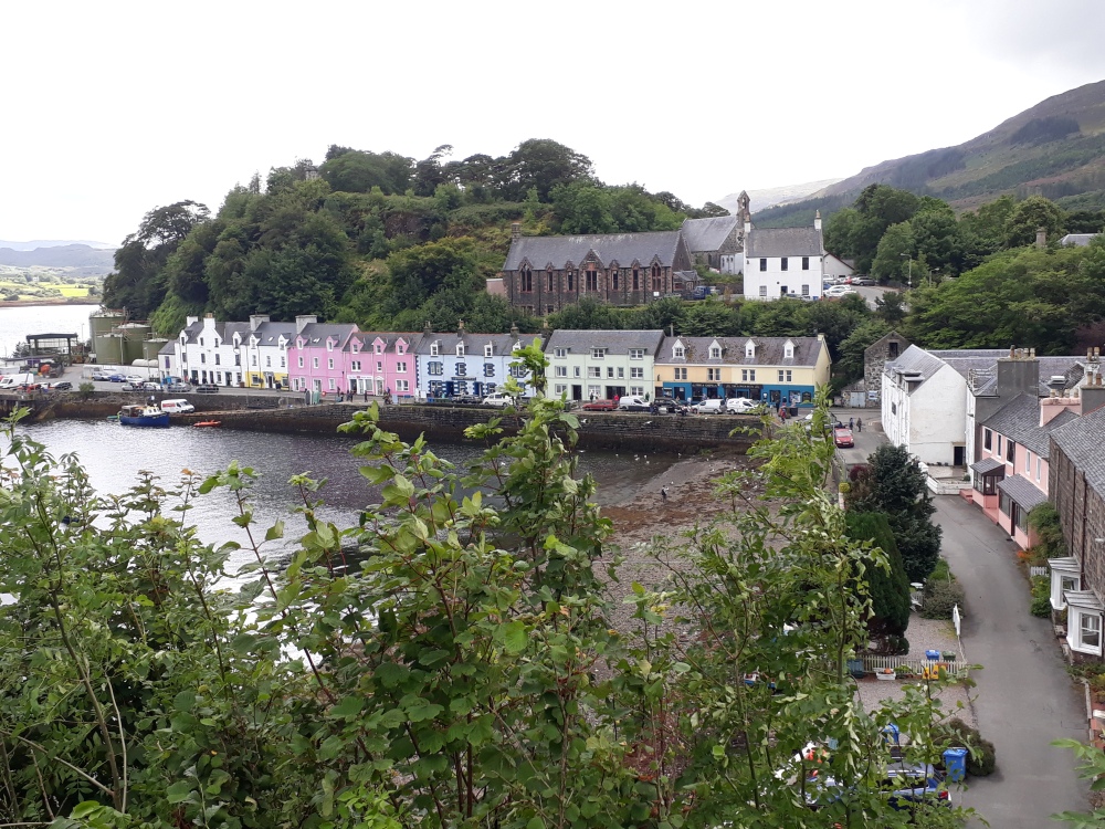 We made it! Portree!